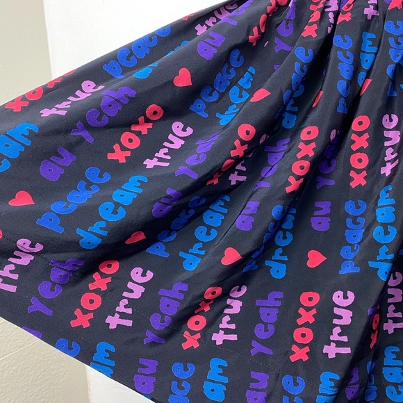 Amanda Uprichard Silk Graphic Mini Multicolor Summer Women’s Small - Picture 10 of 11